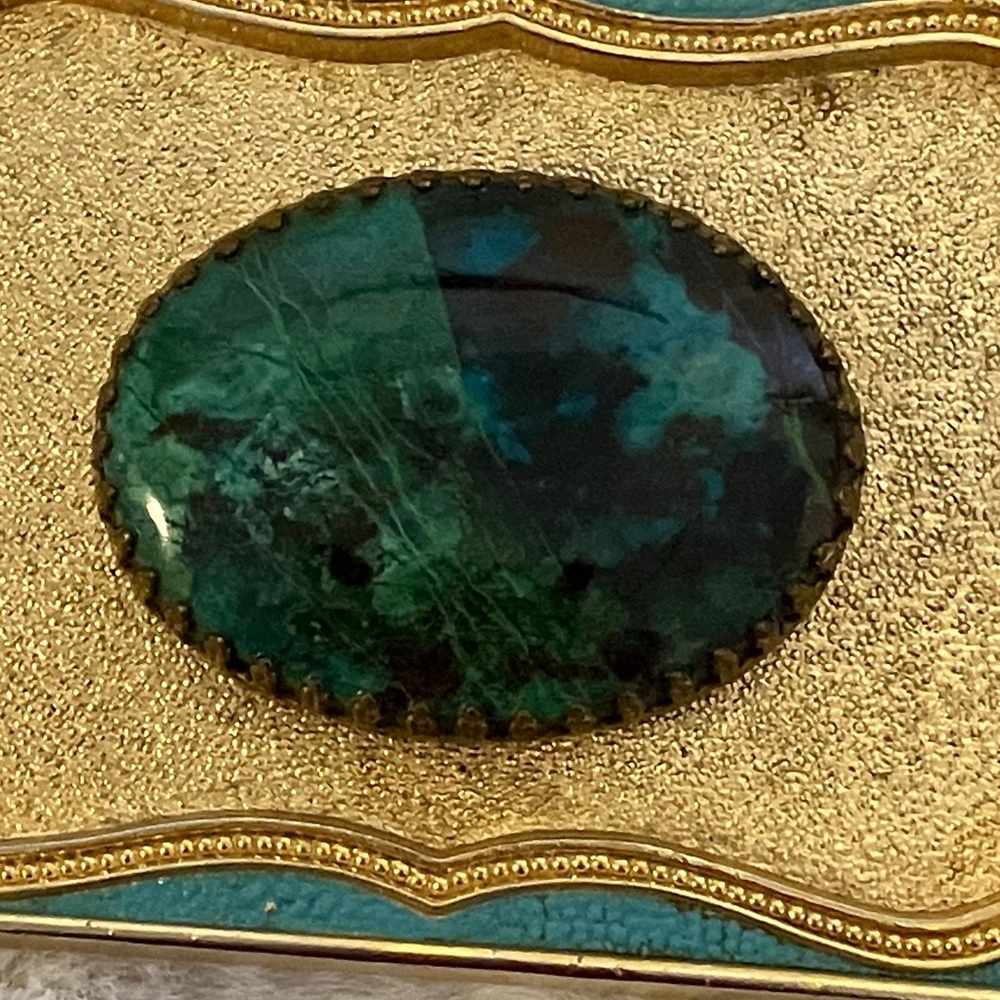 Turquoise Belt Buckle - Picture 2 of 6